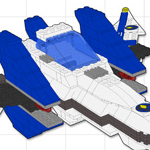 Lego Arwing Mk-III